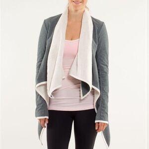 Lululemon Presence Of Mind Jacket Polar Cream Jacket Sweater